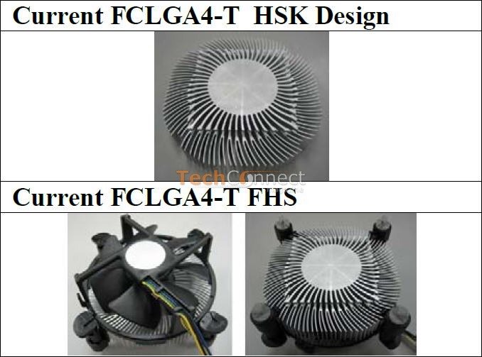 Старый кулер Intel FCLGA4-T FHS